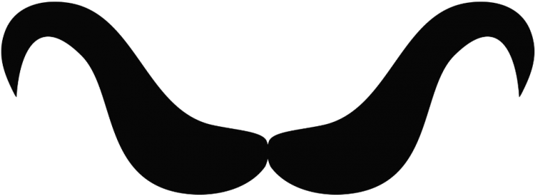 Mustache Transparent Background Fancy (800x445), Png Download