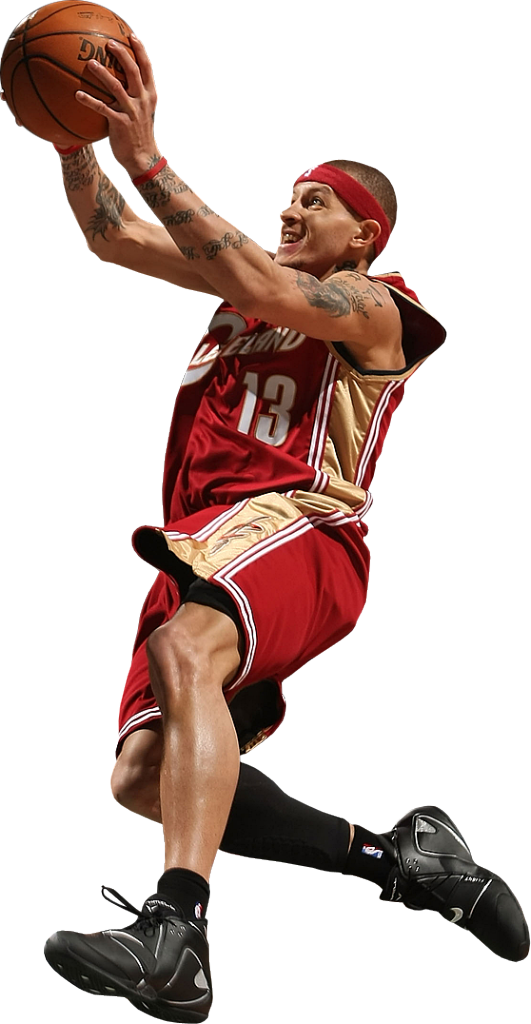 Photo Delonte - Basketball Player (531x1024), Png Download