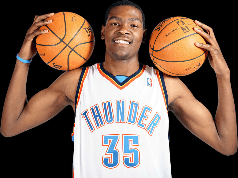 Free Png Images - Kevin Durant In Hawks Jersey (778x583), Png Download