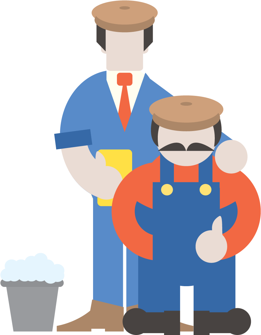 Derek And Alan (918x1188), Png Download