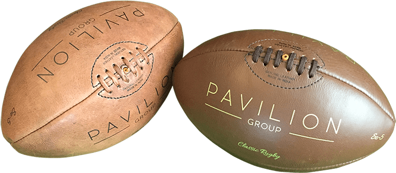 Vintage Rugby Ball - Kick American Football (800x650), Png Download