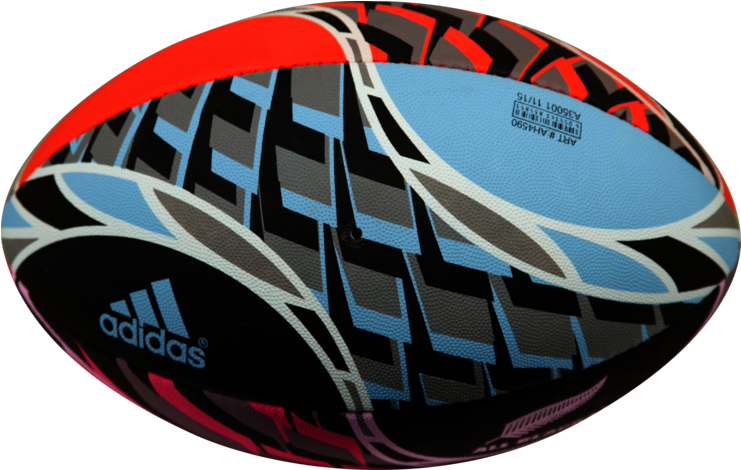 All Blacks Pink/blue Rugby Ball - Beach Rugby (740x740), Png Download
