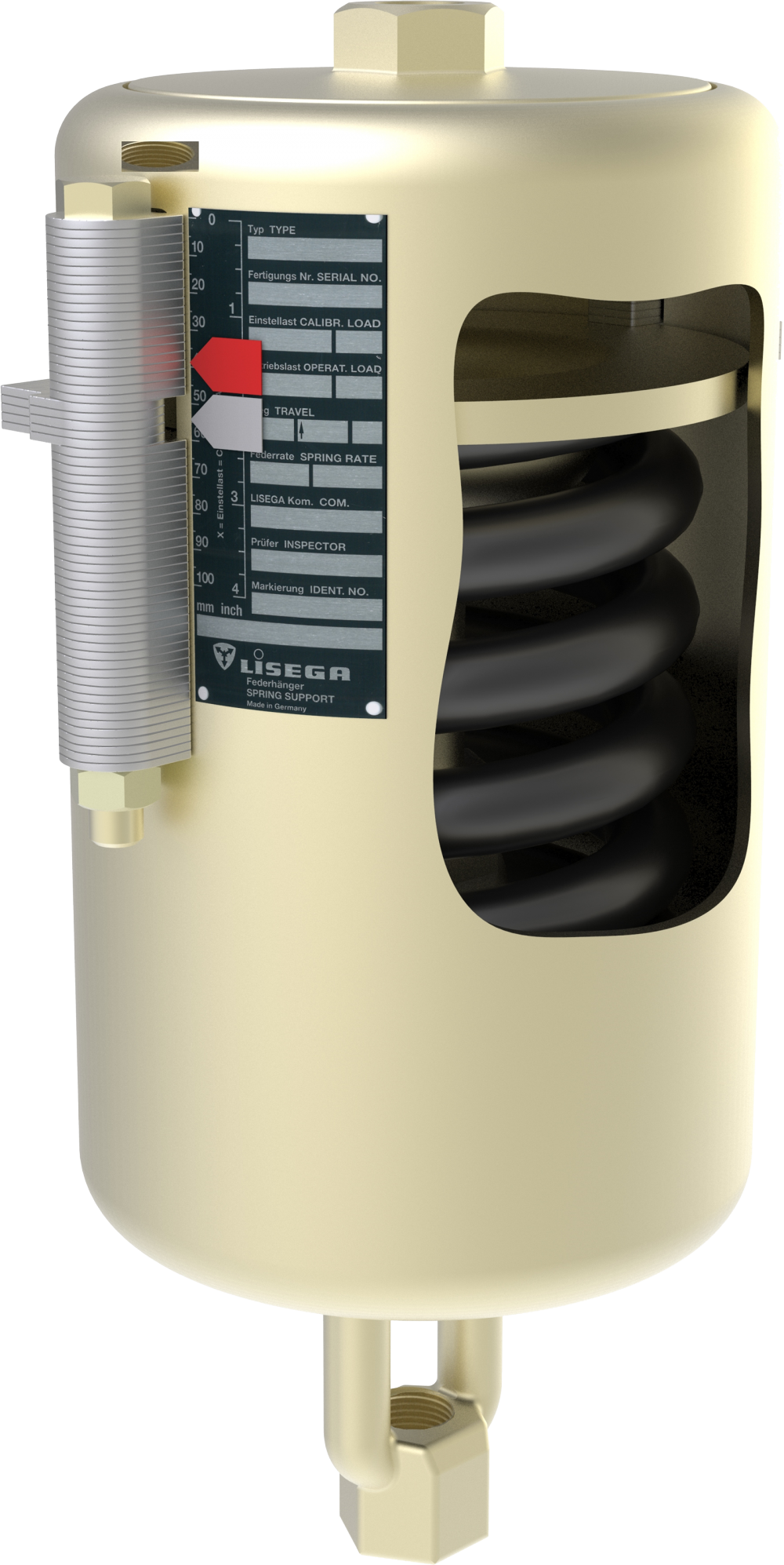 Application - Lisega Spring Hanger (1000x1994), Png Download