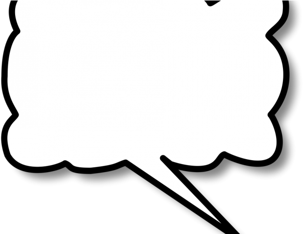 Quoth Clipart Thought Bubble - Speech Balloon (640x480), Png Download