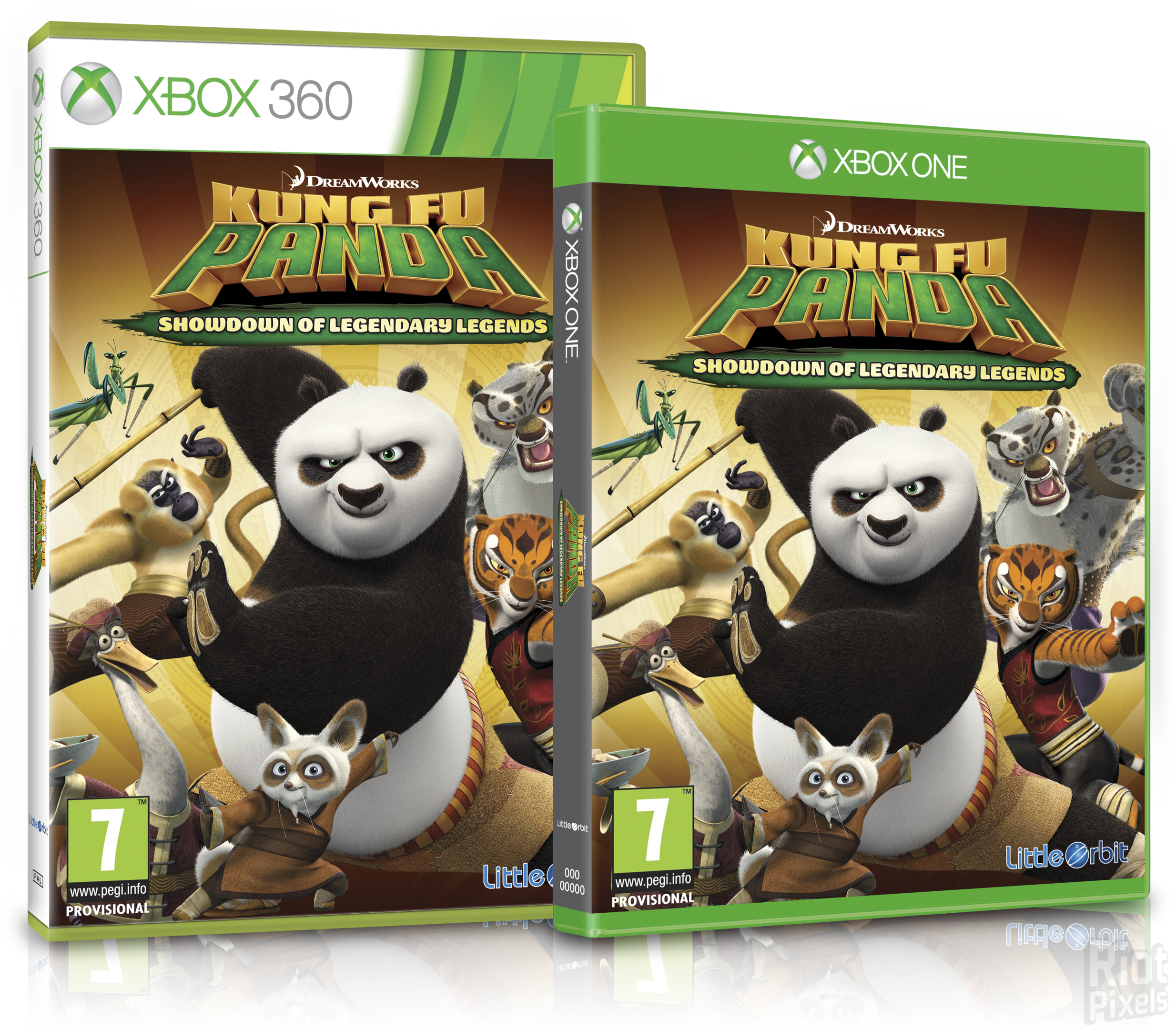 19 June - Kung Fu Panda Showdown Of Legendary Legends Xbox 360 (2468x2160), Png Download