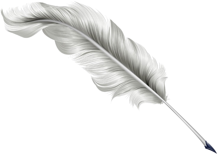 Feather Quill Logo - Quil (801x568), Png Download