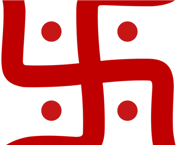 Red Cross Mark Clipart India - Swastika Symbol (640x480), Png Download