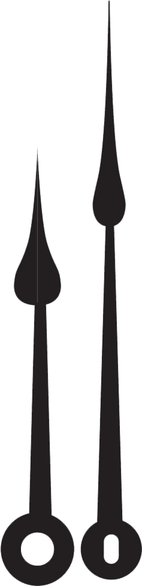 Free Png Download Clock Hands Png Images Background - Spoon (481x1985), Png Download