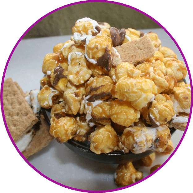 Smores - Caramel Corn (624x624), Png Download