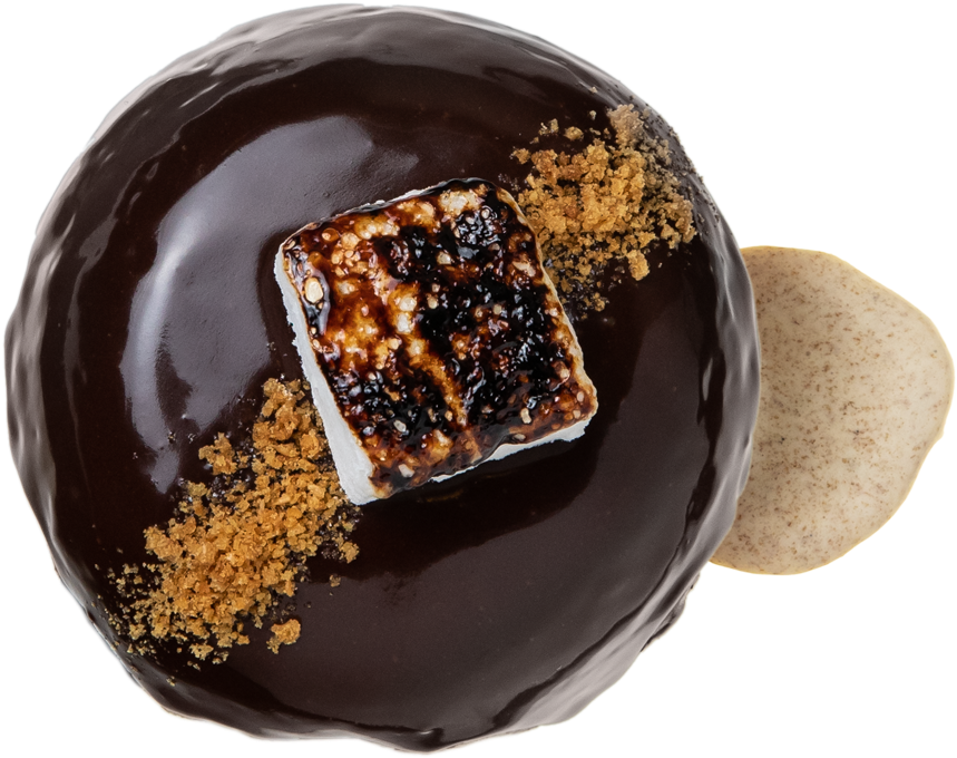 S'mores Filled - Chocolate (1110x894), Png Download