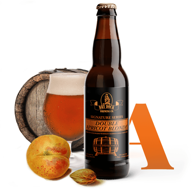 Double Apricot Blonde - Wheat Beer (750x740), Png Download