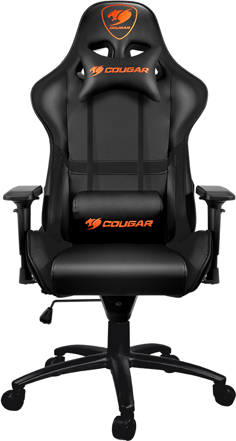 Armor Black - Cougar Armor Gaming Chair (1200x960), Png Download
