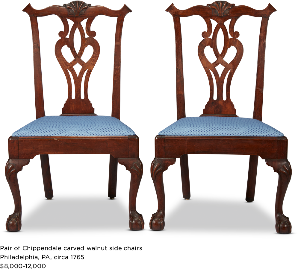 Cameron Or His Circle, Potomac River Valley, Va, Circa - Chippendale Mahogany Side Chair (1200x1002), Png Download