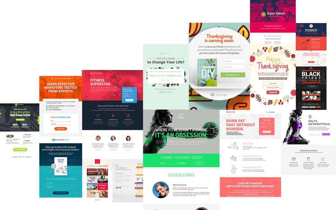 8 Top Landing Page Builders You Should Be Using In - Landing Page (1080x675), Png Download
