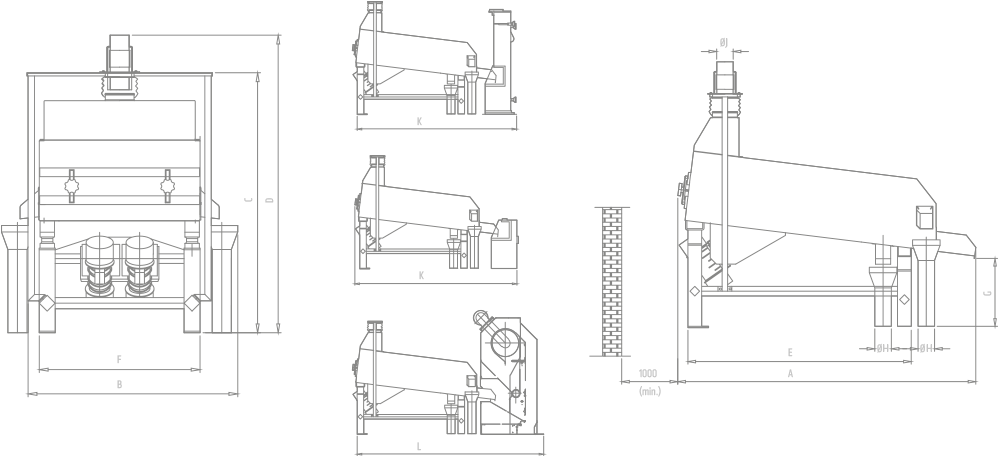Dimensions - Technical Drawing (1120x470), Png Download
