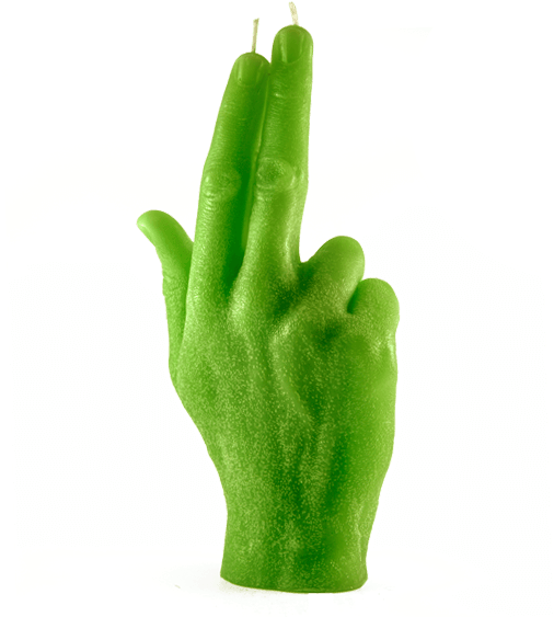 Candlehand Gunfingers Green 4 - Toy (600x600), Png Download