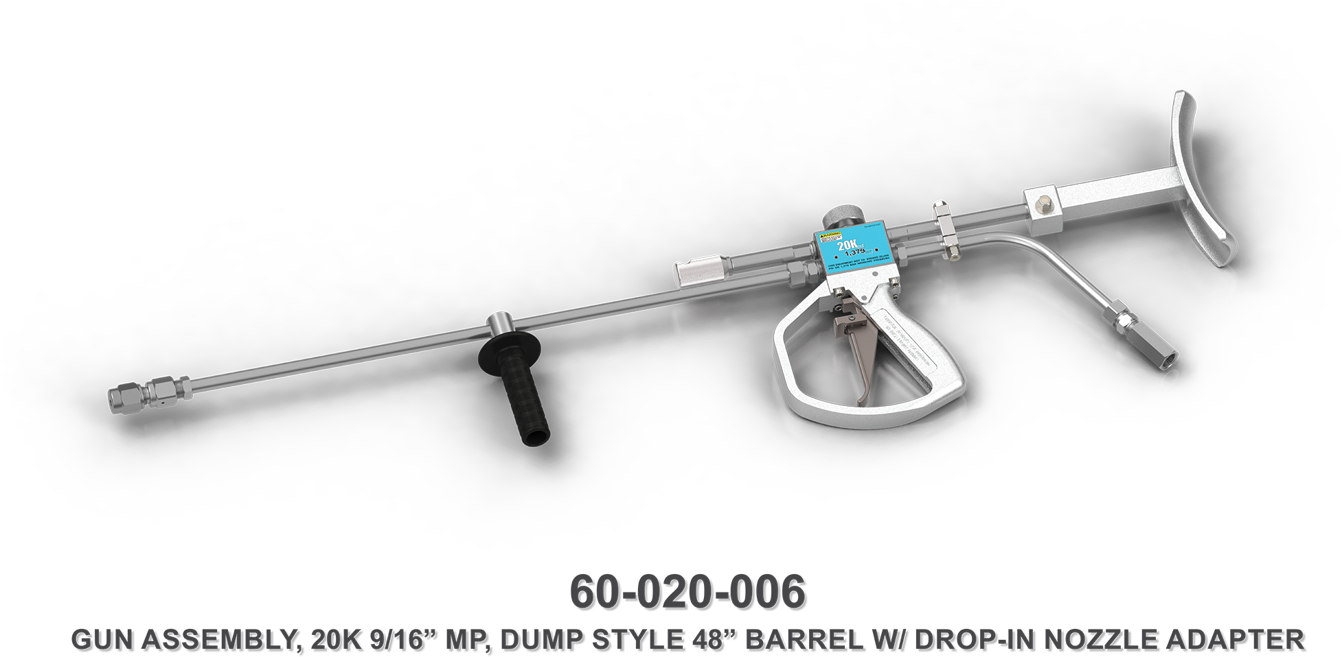 20k Hand-held Dump Gun With 9/16" Mp Barrel - Modelo De Cartão De Visita (2000x1000), Png Download