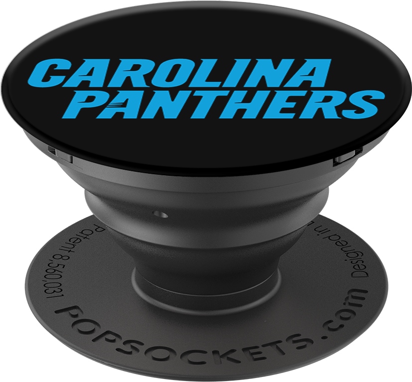Carolina Panthers Logo - Carolina Panthers Popsocket (1000x1000), Png Download