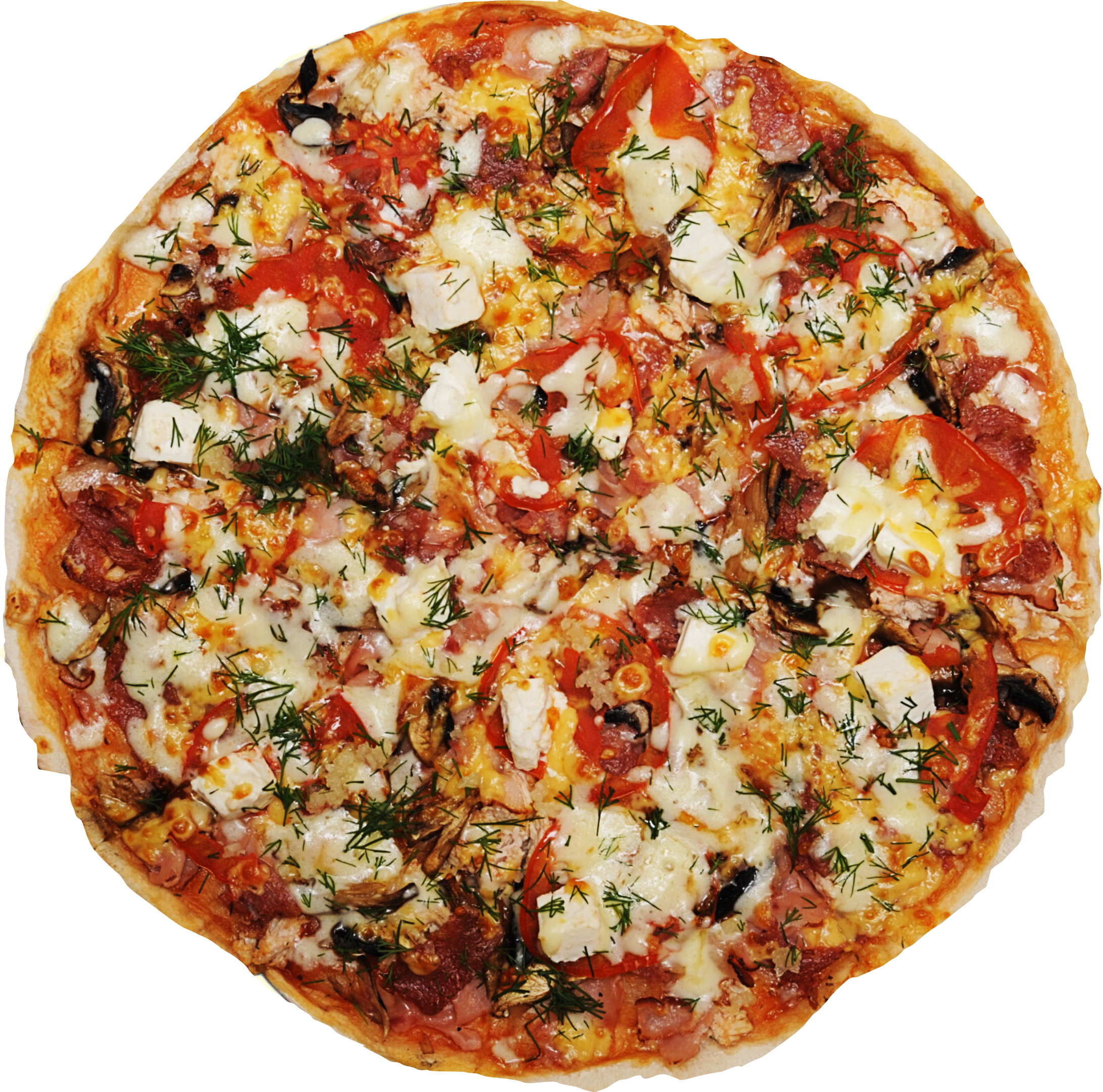 Ð°ñ„ñ Ð½ñ Ñœðºð° - Pizza P Cotto Png (2184x2162), Png Download