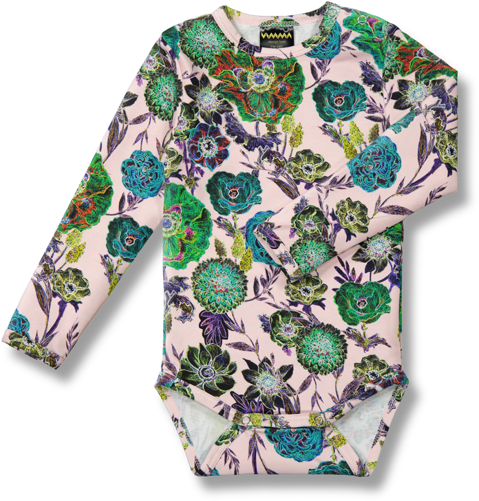 Vimma Body Rei Wild Flowers Pink 60 90cm - Blouse (800x800), Png Download