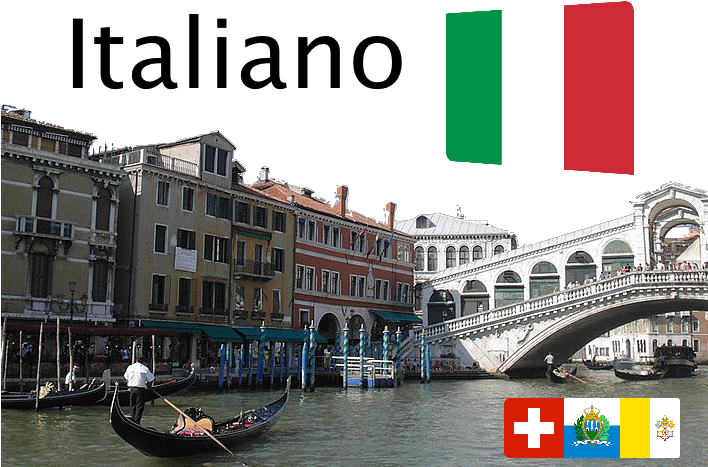 Italiano-cover - Rialto Bridge (707x488), Png Download