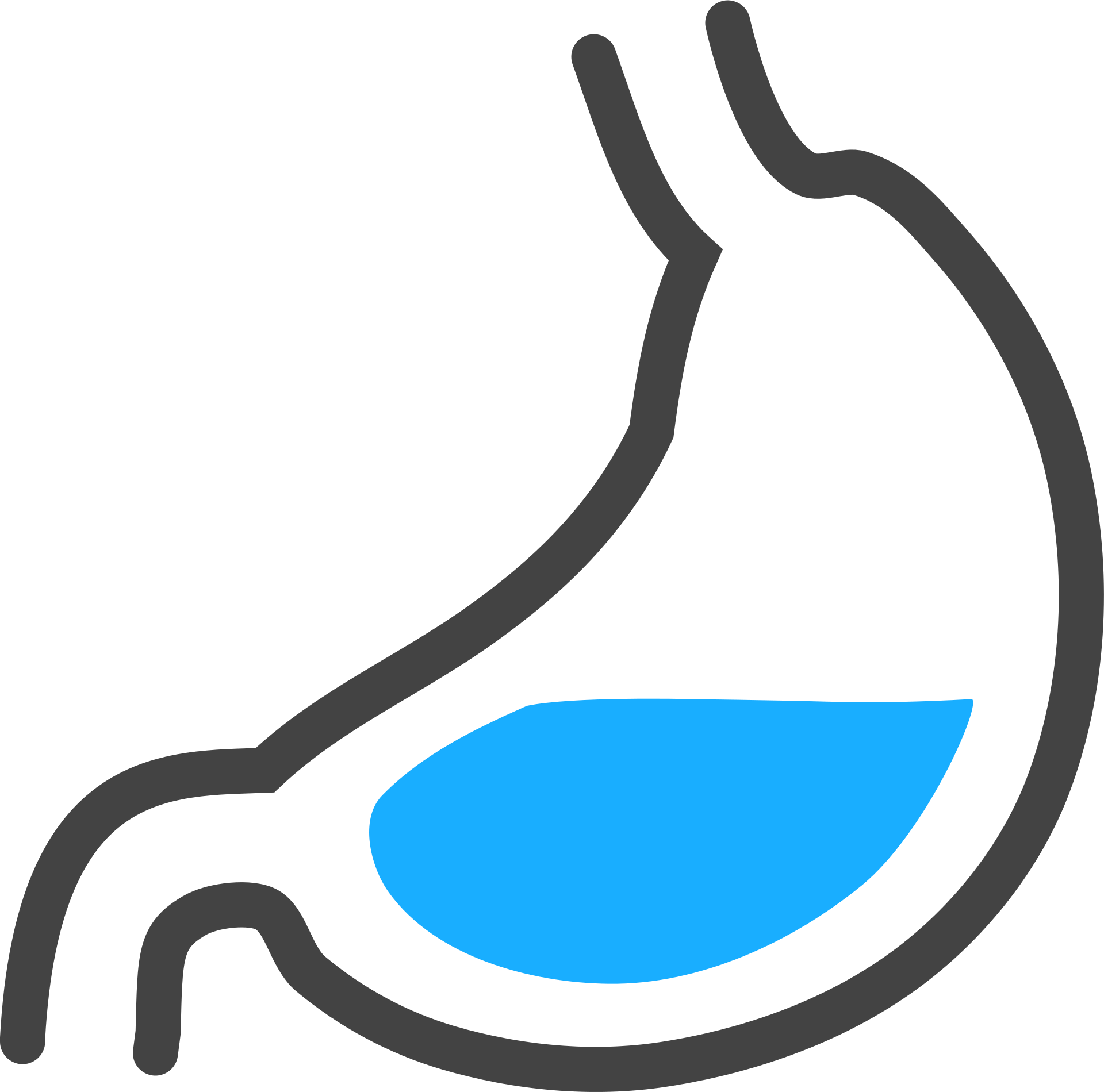 Png Images Stomach (id 21722) - Transparent Stomach Acid Clipart (1920x1900), Png Download