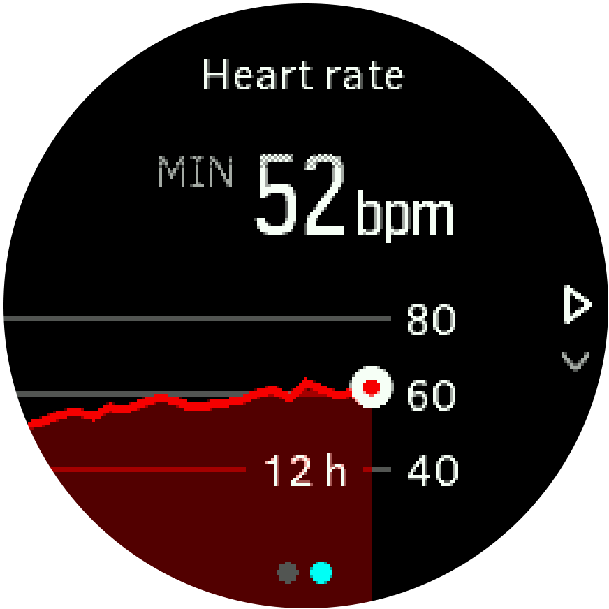 Your Minimum Heart Rate From The Last 12 Hours Is A - Circle (872x872), Png Download