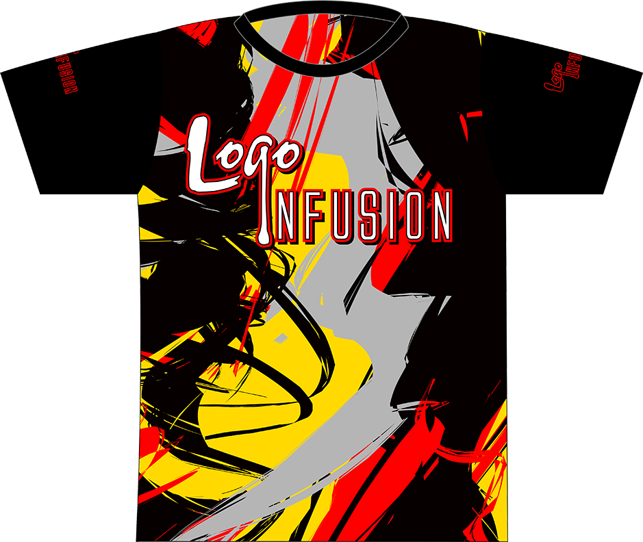 Logo Infusion Signature Red/yellow/black Splatter Express - Graphic Design (939x792), Png Download