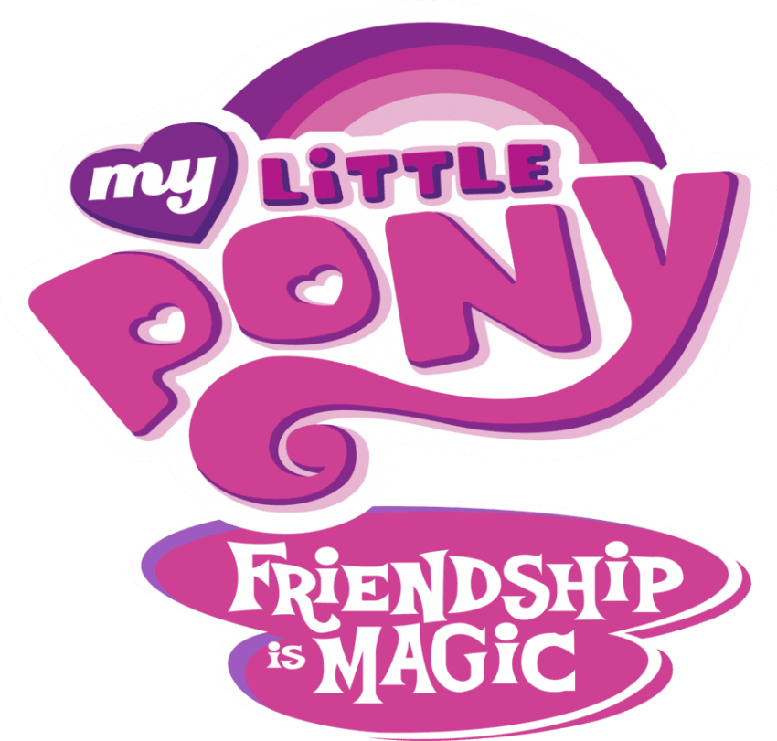 Free Png Download My Little Pony Friendship Is Magic - My Little Pony Friendship Is Magic Logo Vector (850x811), Png Download