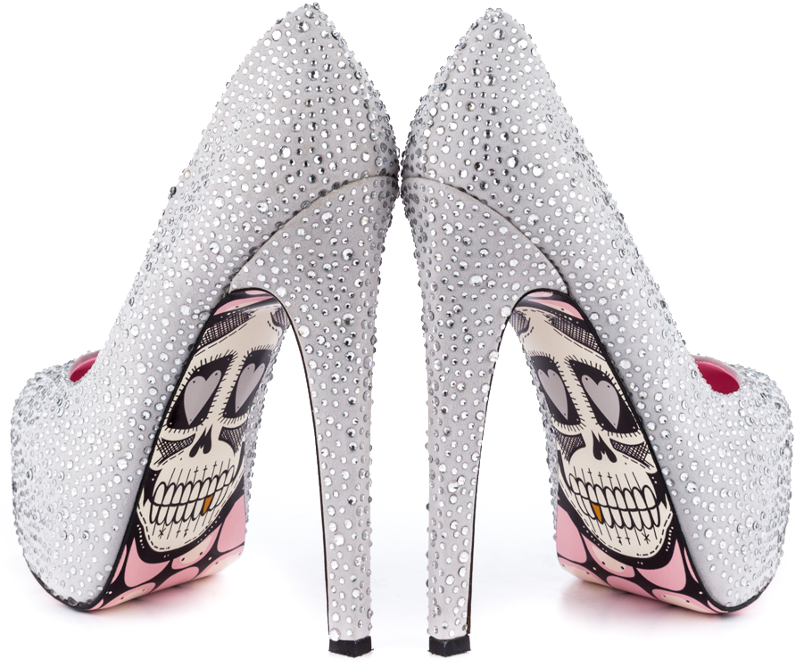 Heels Clipart Stilleto - High Heels Bling Shoes (900x900), Png Download