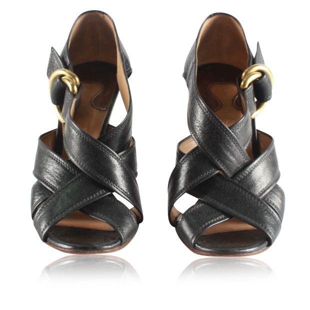 Chloé Chloé Black Heels - High Heels (620x620), Png Download