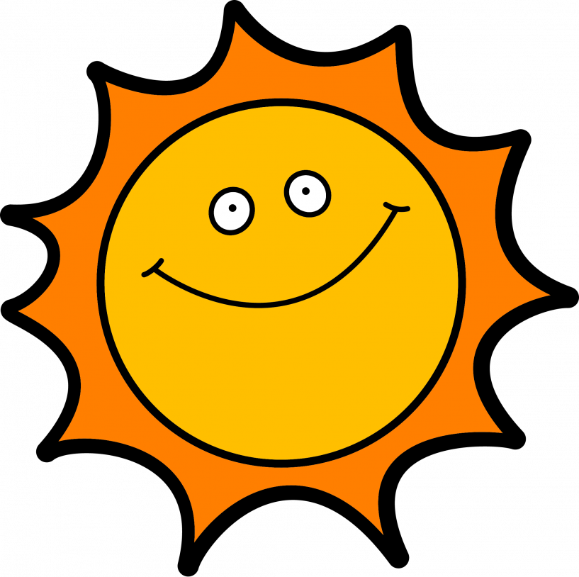 Sun Clipart (817x814), Png Download