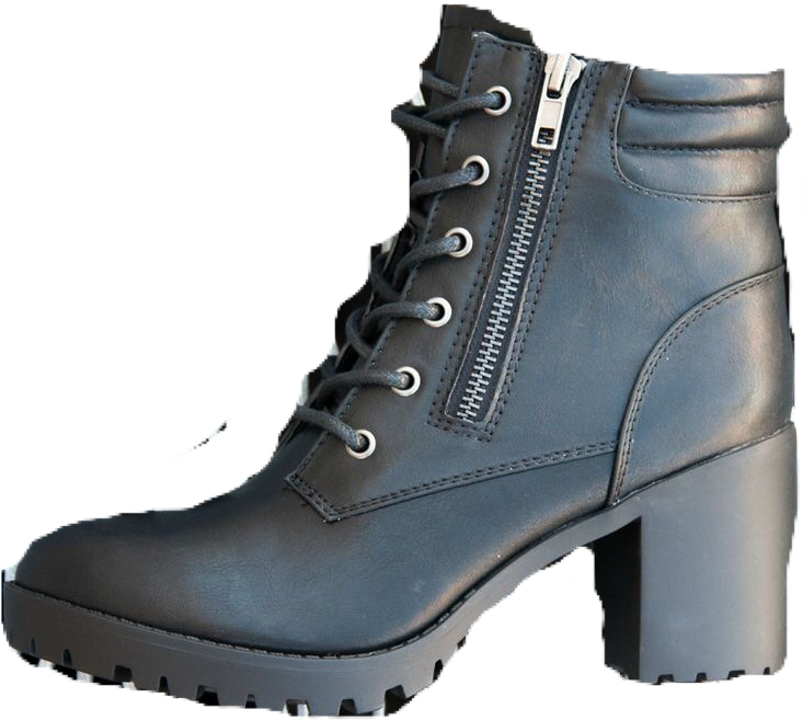 Head Over Heels - Steel-toe Boot (750x1500), Png Download