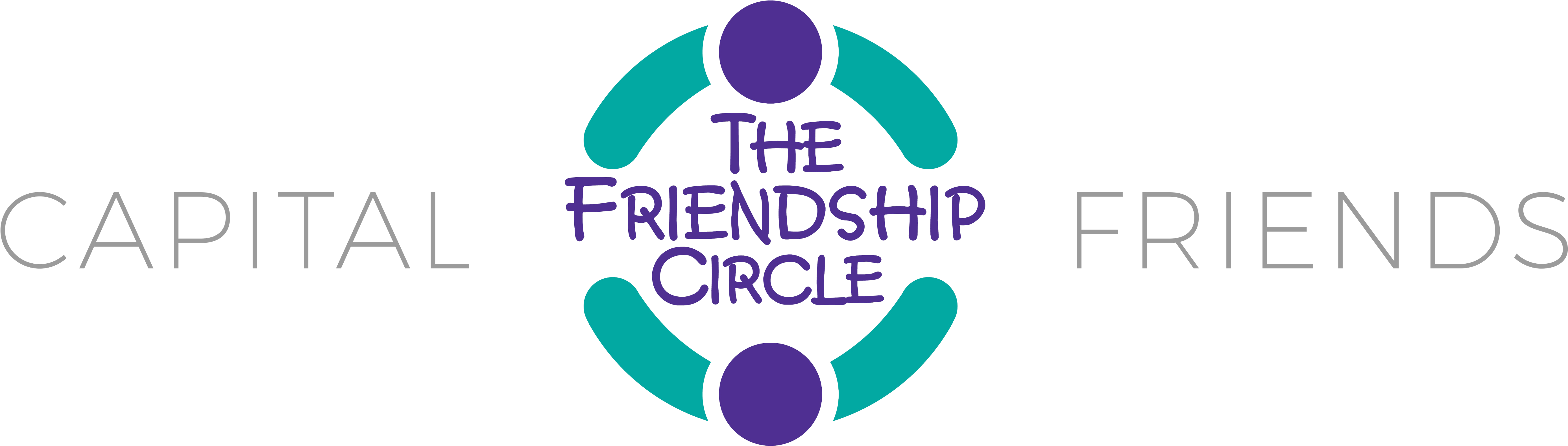 Capital Friends - Circle (6000x1777), Png Download