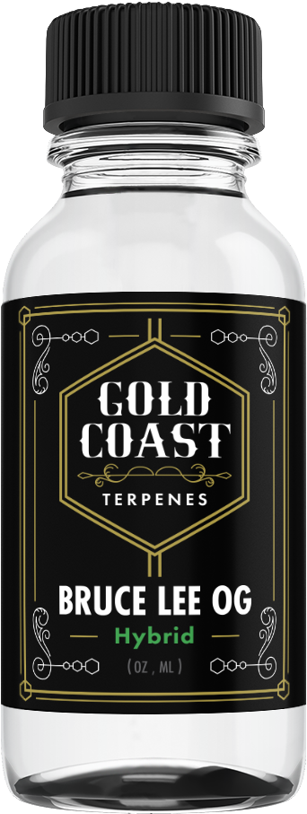 Goldcoastterpenes Strains Bruceleeog - Cannabis Sativa (1000x1000), Png Download