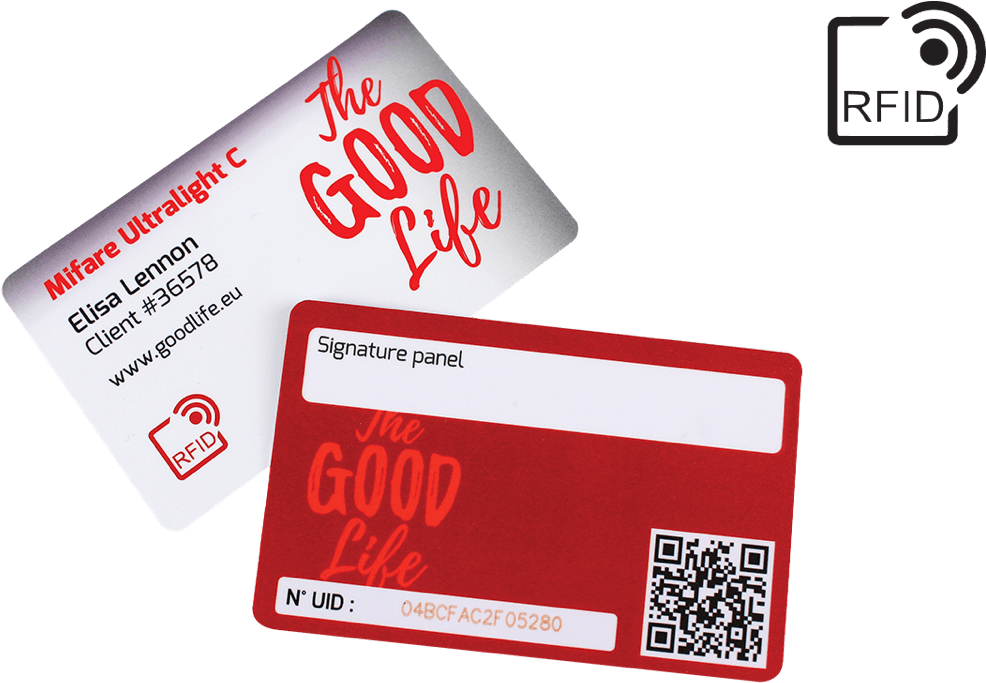 Custom Rfid Cards 86 X 54 Mm - Rfid (1200x720), Png Download