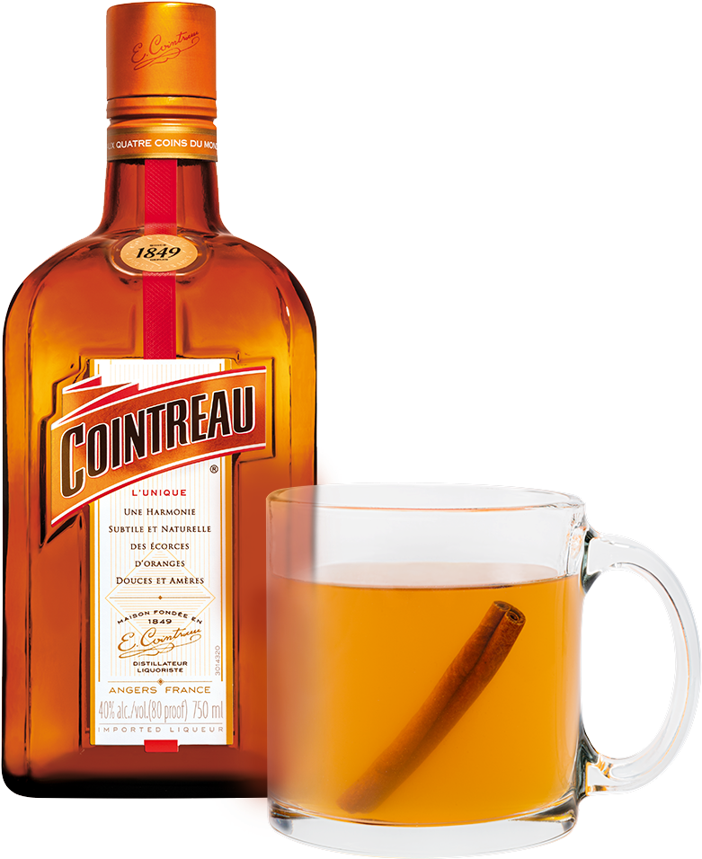 Spiced Cider With Bottle - Cointreau Price (1080x1080), Png Download