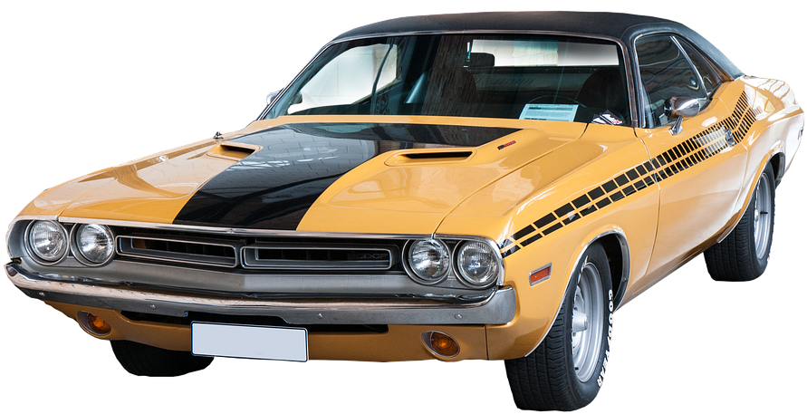 Muscle Car Png - Classic Car Png (960x518), Png Download