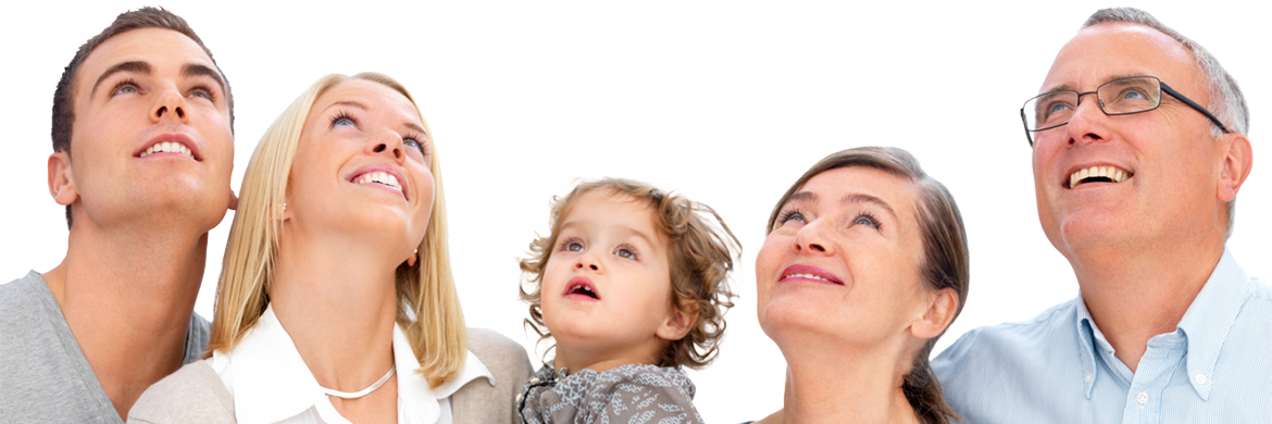 Happy Family House Png (1170x390), Png Download