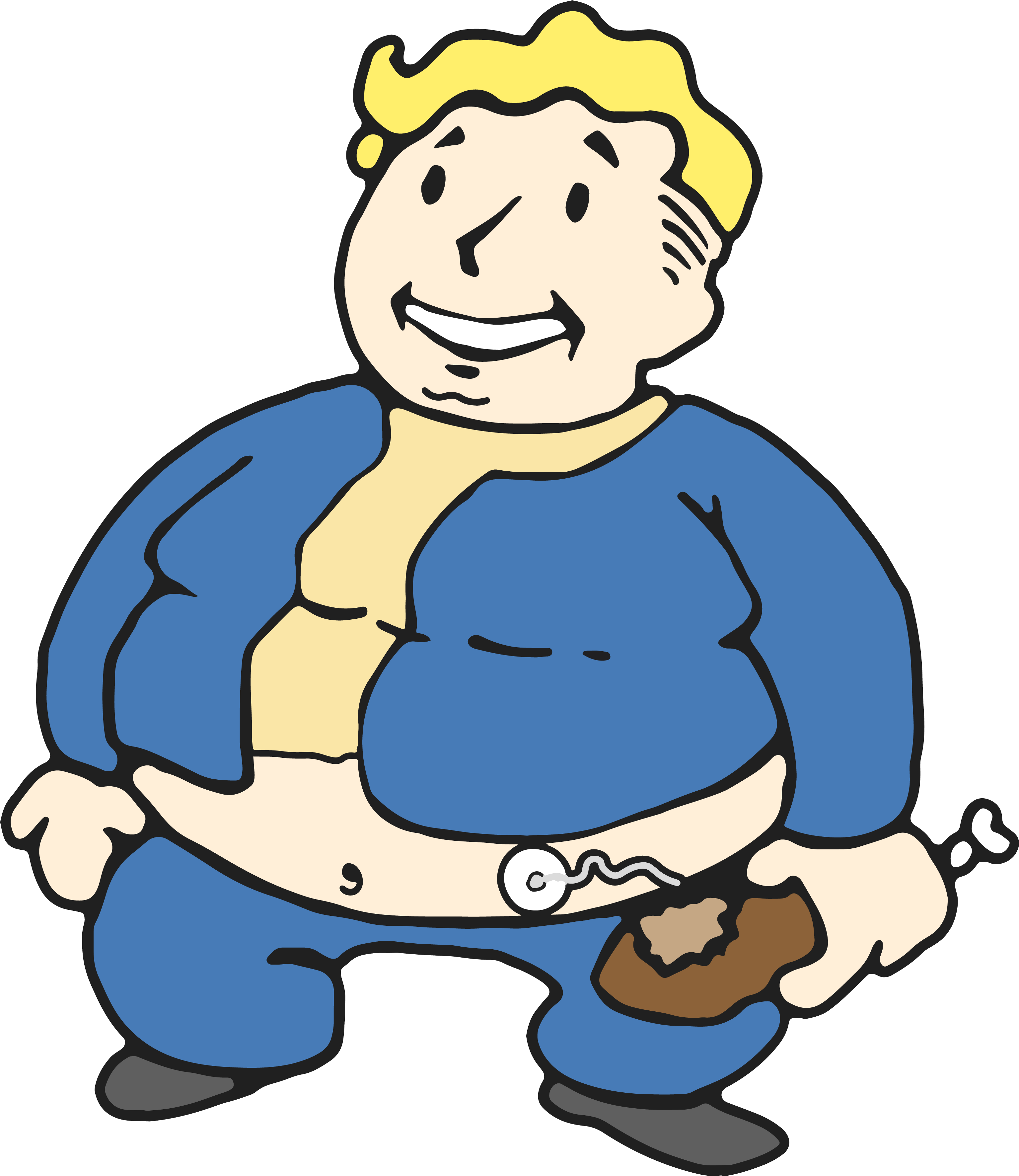 Fatman (3078x3550), Png Download