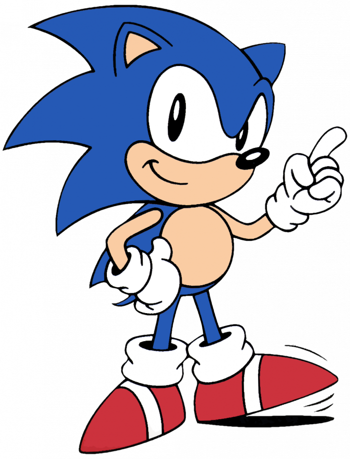 A Groundhog Wasn't Always Used - Sonic The Hedgehog 90s (700x919), Png Download