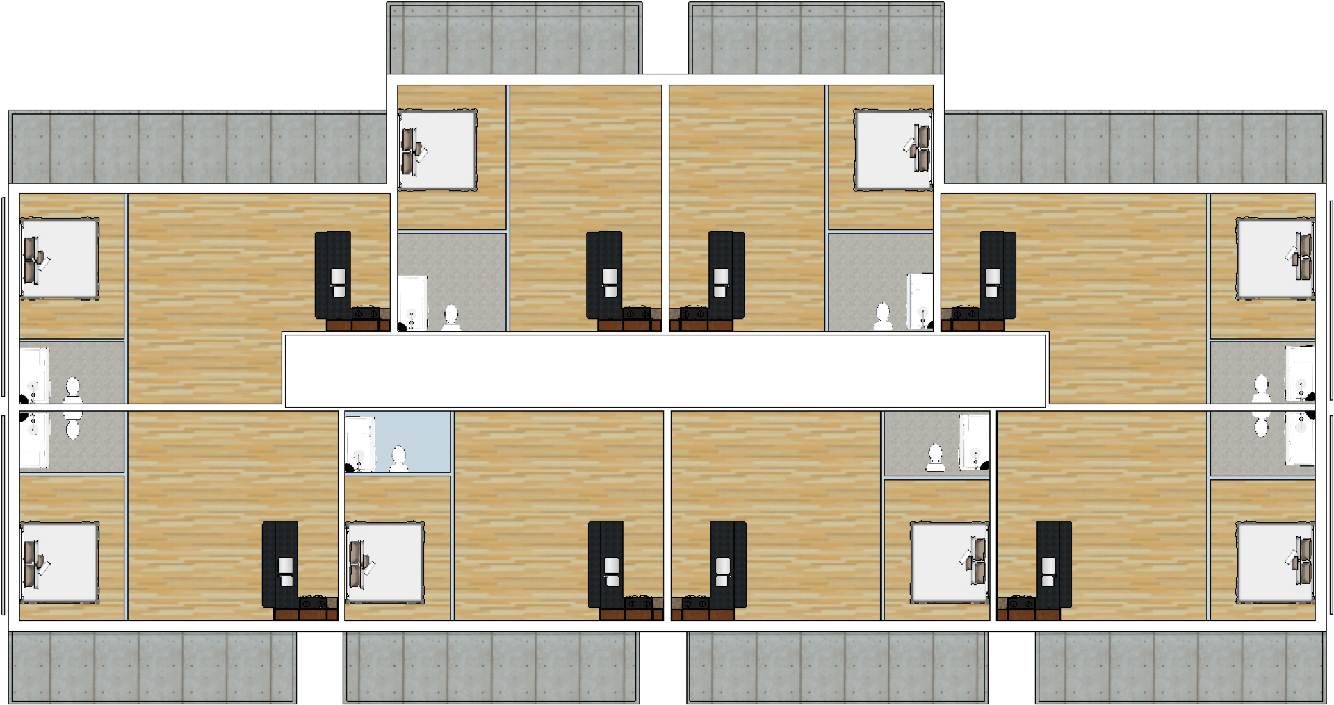 Groundhog Is A Sketchup Extension For Performing Lighting - Floor Plan (1944x1045), Png Download