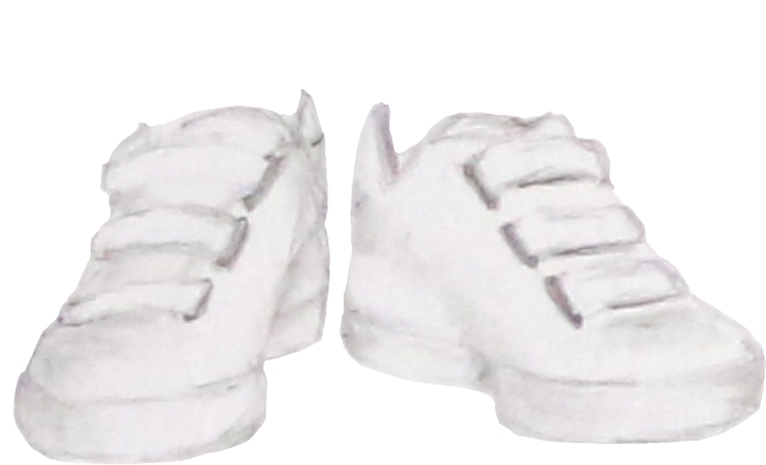 White-sneakers - Sneakers (1000x1000), Png Download