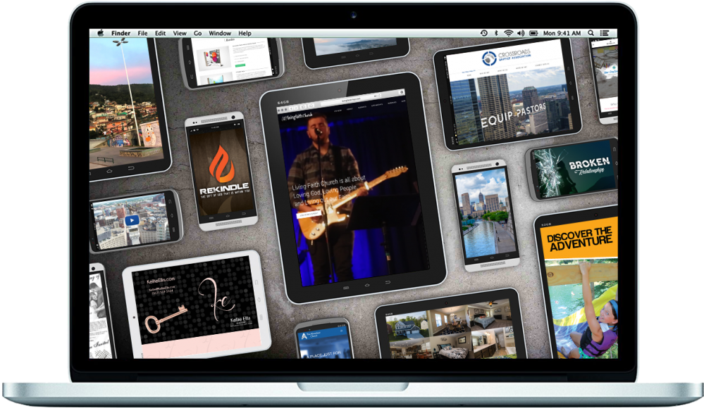 Creative Design - Tablet Computer (1024x600), Png Download