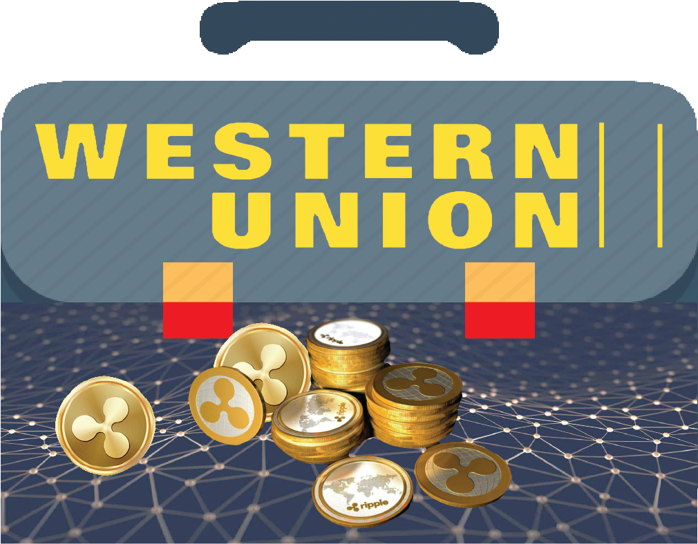 Western Union Is Stepping Up To Cryptocurrency - Western Union (1200x800), Png Download