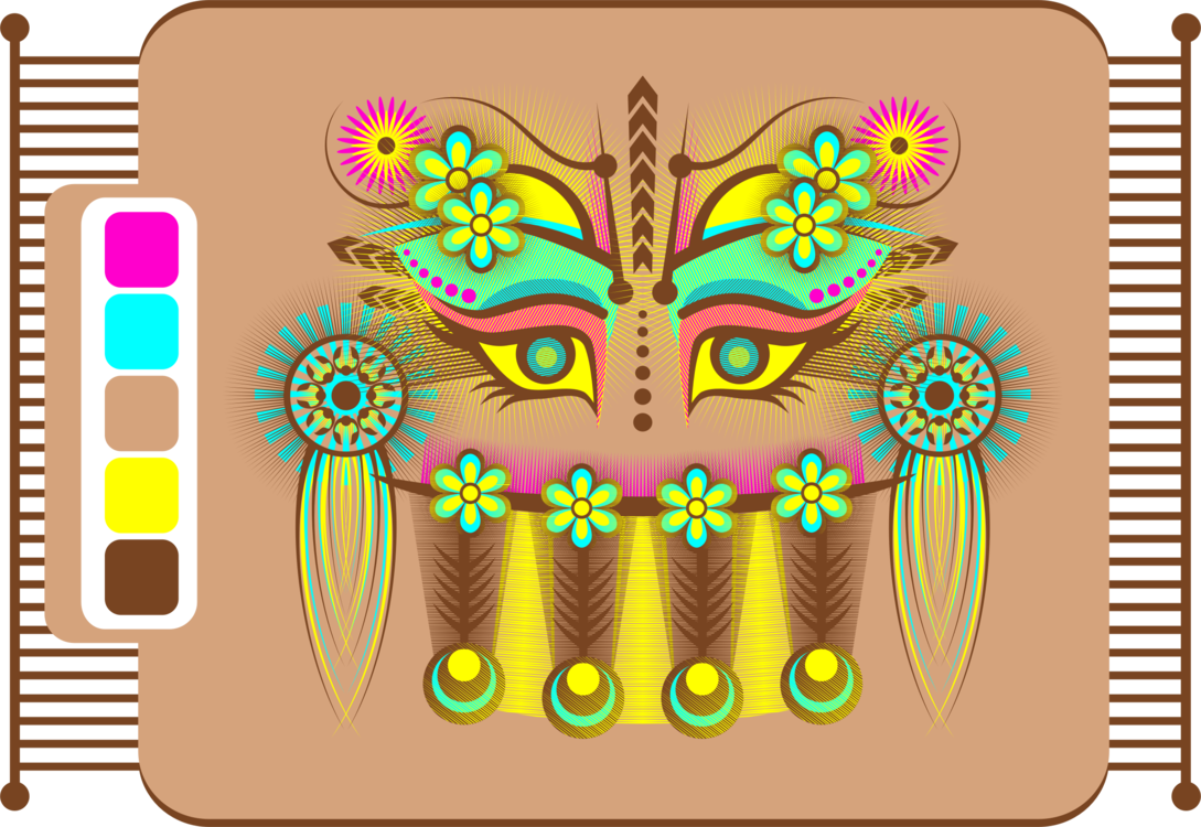 Computer Icons Veil Visual Arts Painting - Illustration (1089x750), Png Download