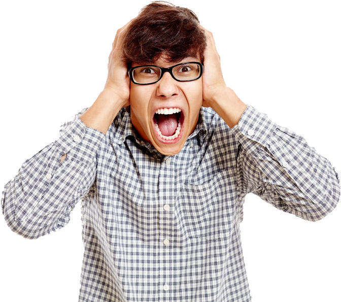 Stock Photography Male Royalty Free Scream Royaltyfree - Screaming Png (688x618), Png Download
