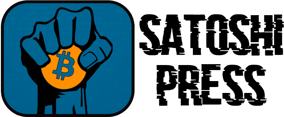 Satoshi Press - Illustration (1000x393), Png Download