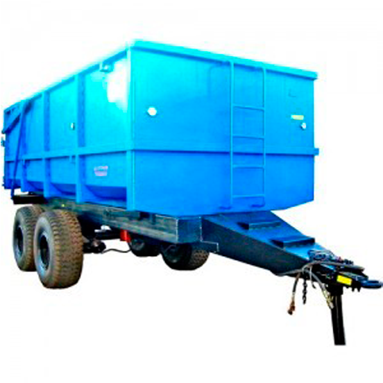 Dump Truck Semi Trailer Nts - Semi-trailer (800x650), Png Download