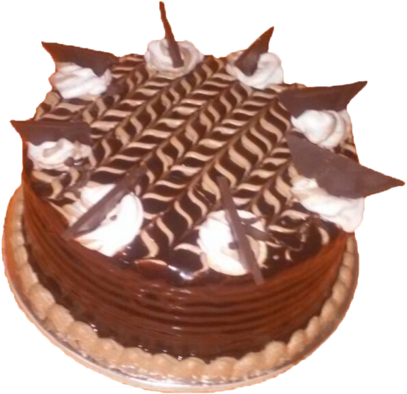 Chocolate Cake Png Image Transparent - Chocolate Cake (600x600), Png Download